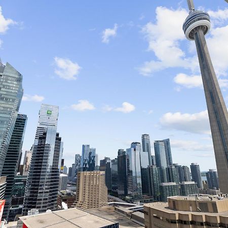 2Bedroom Cn Tower And Water Views - Free Parking - Rooftop Pool Toronto Exterior foto
